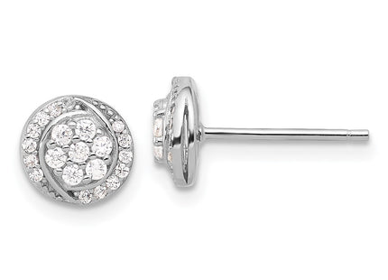 Sterling Silver Earrings Style QE17099 - Classique Jewelry Inc.