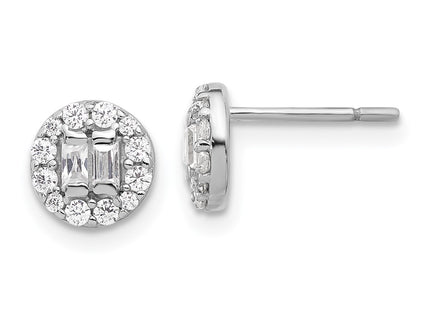 Sterling Silver Earrings Style QE17100 - Classique Jewelry Inc.