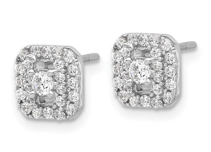 Sterling Silver Earrings Style QE17102 - Classique Jewelry Inc.