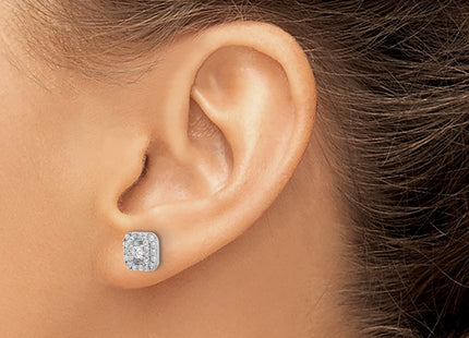 Sterling Silver Earrings Style QE17102 - Classique Jewelry Inc.