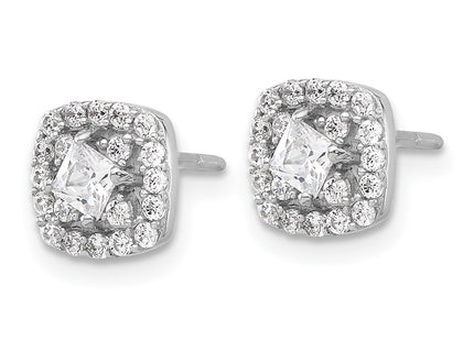 Sterling Silver Earrings Style QE17103 - Classique Jewelry Inc.