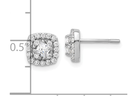 Sterling Silver Earrings Style QE17103 - Classique Jewelry Inc.