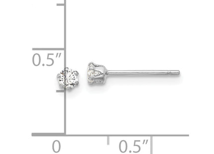 Sterling Silver Earrings Style QE17108 - Classique Jewelry Inc.