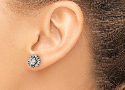 Sterling Silver Earrings Style QE17109 - Classique Jewelry Inc.