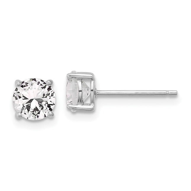 Sterling Silver Earrings Style QE17111 - Classique Jewelry Inc.