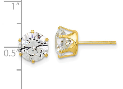 Sterling Silver Earrings Style QE17112GP - Classique Jewelry Inc.