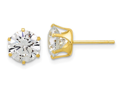 Sterling Silver Earrings Style QE17112GP - Classique Jewelry Inc.