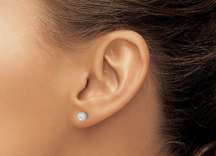 Sterling Silver Earrings Style QE17115 - Classique Jewelry Inc.