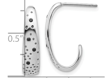 Sterling Silver Earrings Style QE17118 - Classique Jewelry Inc.