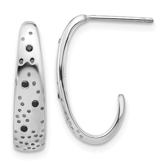 Sterling Silver Earrings Style QE17118 - Classique Jewelry Inc.