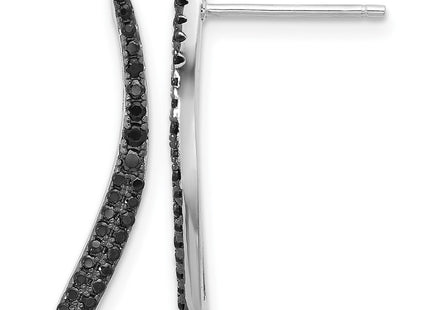 Sterling Silver Earrings Style QE17119 - Classique Jewelry Inc.