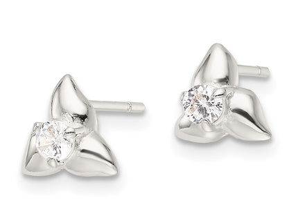 Sterling Silver Earrings Style QE17128 - Classique Jewelry Inc.