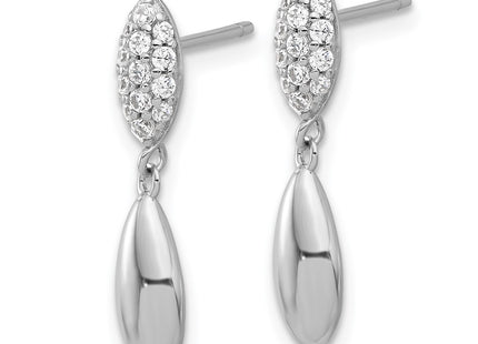 Sterling Silver Earrings Style QE17135 - Classique Jewelry Inc.