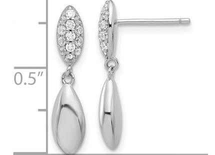 Sterling Silver Earrings Style QE17135 - Classique Jewelry Inc.