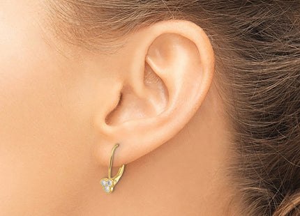 Sterling Silver Earrings Style QE17136GP - Classique Jewelry Inc.