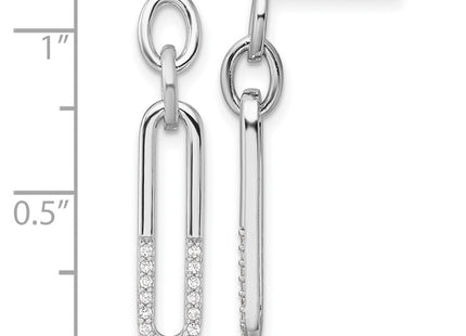 Sterling Silver Earrings Style QE17140 - Classique Jewelry Inc.