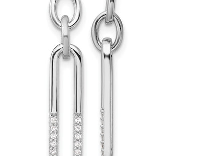 Sterling Silver Earrings Style QE17140 - Classique Jewelry Inc.