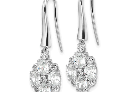 Sterling Silver Earrings Style QE17142 - Classique Jewelry Inc.