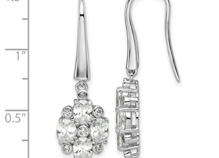 Sterling Silver Earrings Style QE17142 - Classique Jewelry Inc.