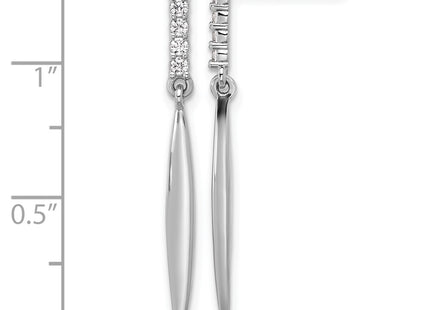 Sterling Silver Earrings Style QE17145 - Classique Jewelry Inc.