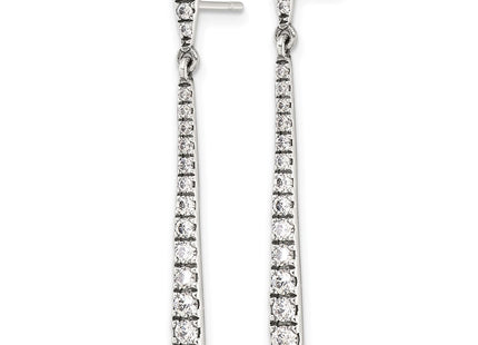 Sterling Silver Earrings Style QE17153 - Classique Jewelry Inc.