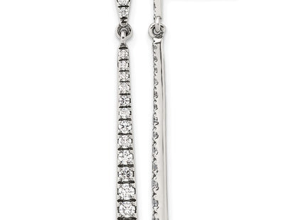 Sterling Silver Earrings Style QE17153 - Classique Jewelry Inc.