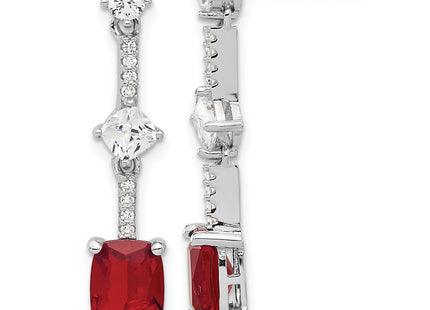 Sterling Silver Earrings Style QE17154 - Classique Jewelry Inc.