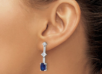 Sterling Silver Earrings Style QE17155 - Classique Jewelry Inc.
