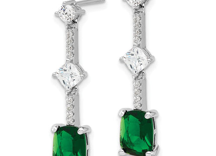 Sterling Silver Earrings Style QE17156 - Classique Jewelry Inc.