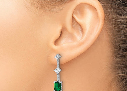Sterling Silver Earrings Style QE17156 - Classique Jewelry Inc.