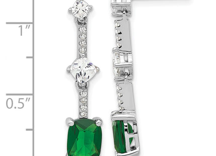 Sterling Silver Earrings Style QE17156 - Classique Jewelry Inc.