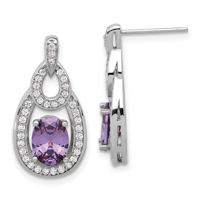 Sterling Silver Jewelry Style QE17160 - Classique Jewelry Inc.