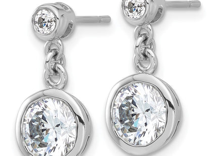 Sterling Silver Earrings Style QE17161 - Classique Jewelry Inc.