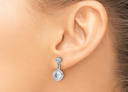 Sterling Silver Earrings Style QE17161 - Classique Jewelry Inc.