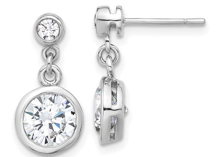 Sterling Silver Earrings Style QE17161 - Classique Jewelry Inc.