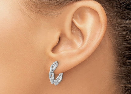 Sterling Silver Earrings Style QE17166 - Classique Jewelry Inc.