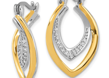 Sterling Silver Earrings Style QE17167 - Classique Jewelry Inc.