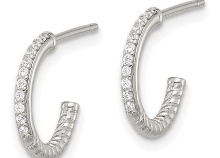 Sterling Silver Earrings Style QE17172 - Classique Jewelry Inc.