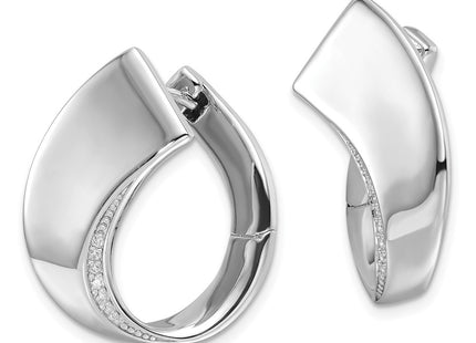 Sterling Silver Earrings Style QE17173 - Classique Jewelry Inc.