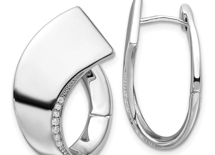 Sterling Silver Earrings Style QE17173 - Classique Jewelry Inc.