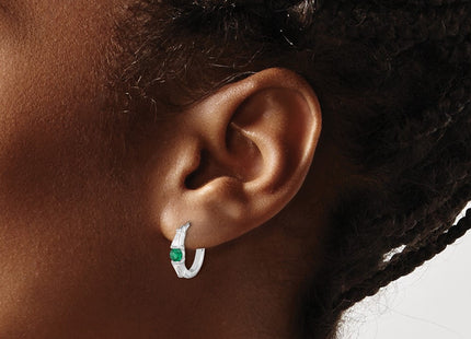 Sterling Silver Earrings Style QE17177 - Classique Jewelry Inc.