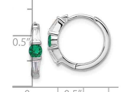 Sterling Silver Earrings Style QE17177 - Classique Jewelry Inc.