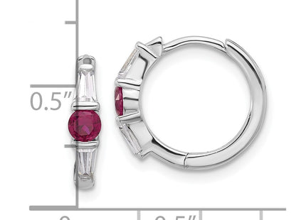 Sterling Silver Earrings Style QE17178 - Classique Jewelry Inc.