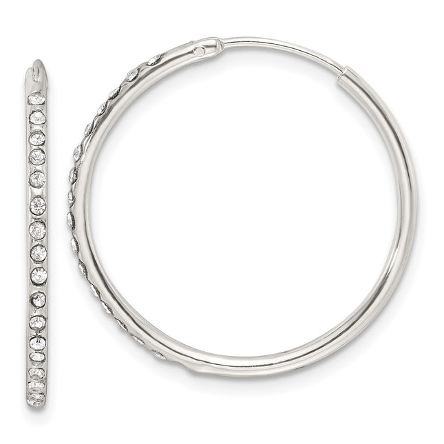 Sterling Silver Earrings Style QE17180 - Classique Jewelry Inc.
