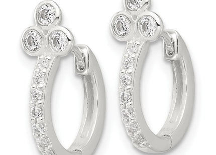 Sterling Silver Earrings Style QE17191 - Classique Jewelry Inc.