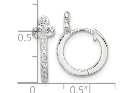 Sterling Silver Earrings Style QE17191 - Classique Jewelry Inc.