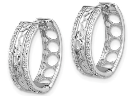 Sterling Silver Earrings Style QE17193 - Classique Jewelry Inc.