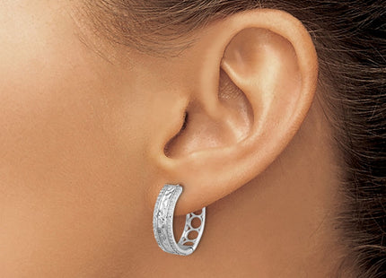 Sterling Silver Earrings Style QE17193 - Classique Jewelry Inc.
