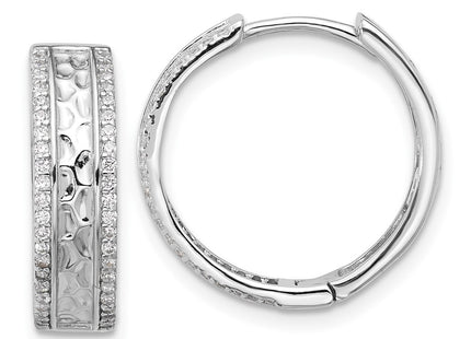 Sterling Silver Earrings Style QE17193 - Classique Jewelry Inc.