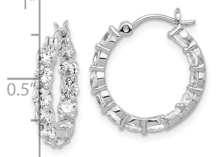 Sterling Silver Earrings Style QE17196 - Classique Jewelry Inc.